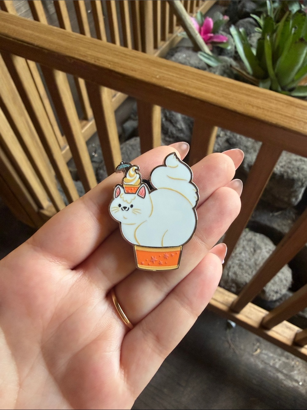 2026 Disney Halloween pin cat dressed as dole whip